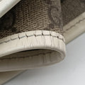 Jackie Brown×White PVC coated canvas×Leather 203494 A4131779ジャッキー ブラウン×ホワイト PVCコーティングキャンバス×レザー 203494 A4131779