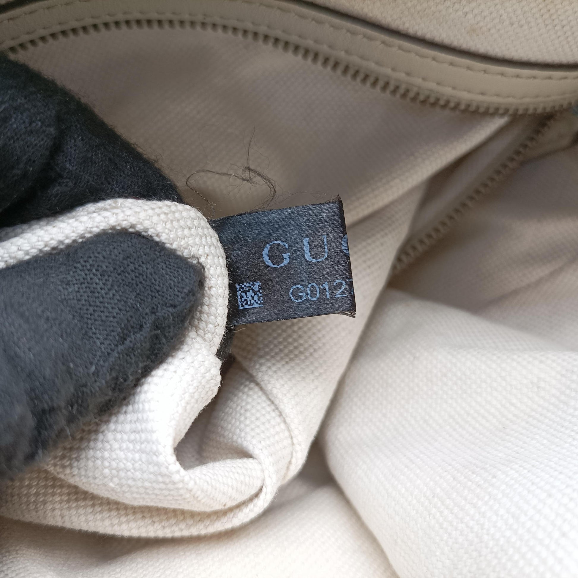 Guccissima Beige x Brown Canvas×Leather 282297 G012747145グッチシマ ベージュ×ブラウン キャンバス×レザー 282297 G012747145