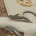 Guccissima Beige x Brown Canvas×Leather 282297 G012747145グッチシマ ベージュ×ブラウン キャンバス×レザー 282297 G012747145