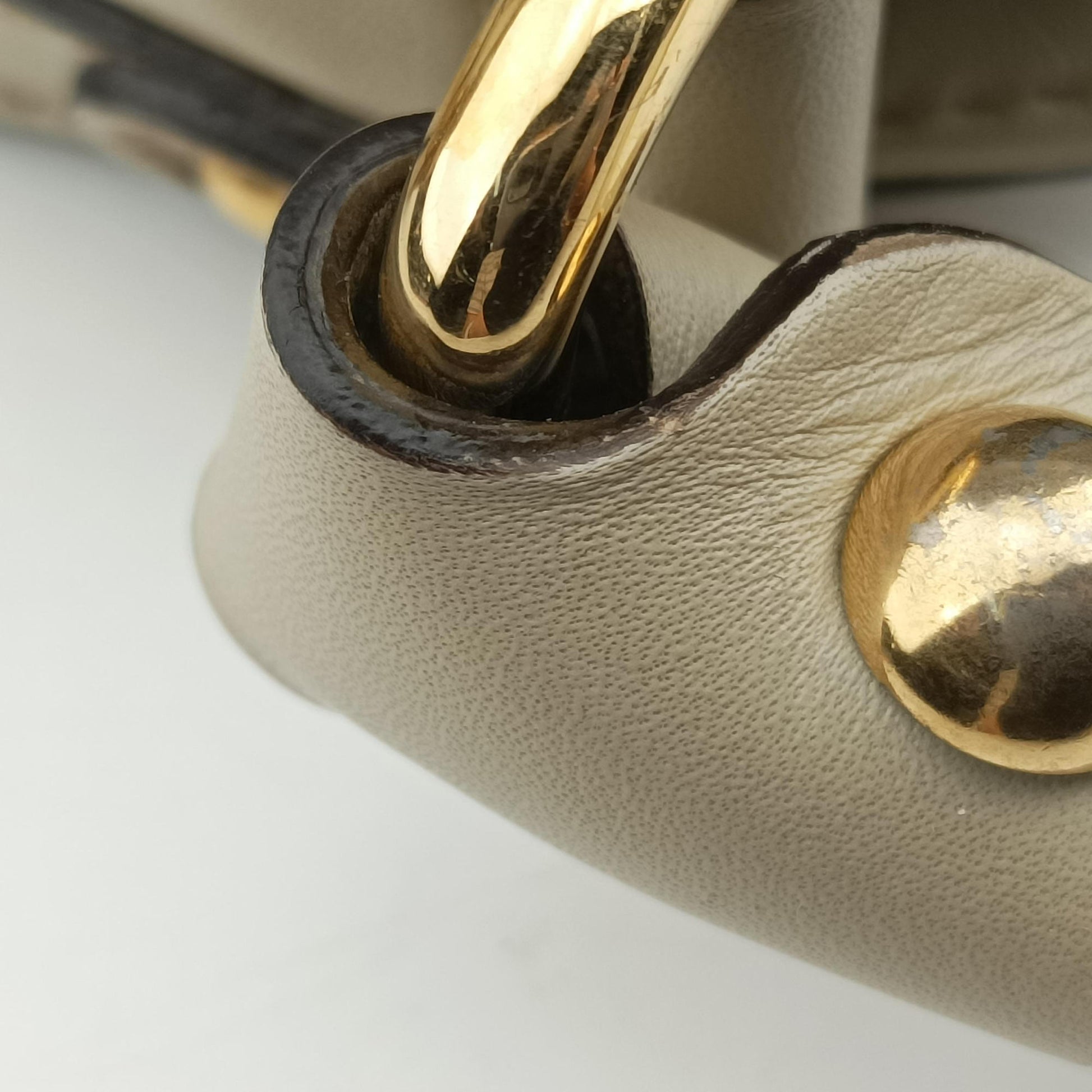 Guccissima Beige x Brown Canvas×Leather 282297 G012747145グッチシマ ベージュ×ブラウン キャンバス×レザー 282297 G012747145