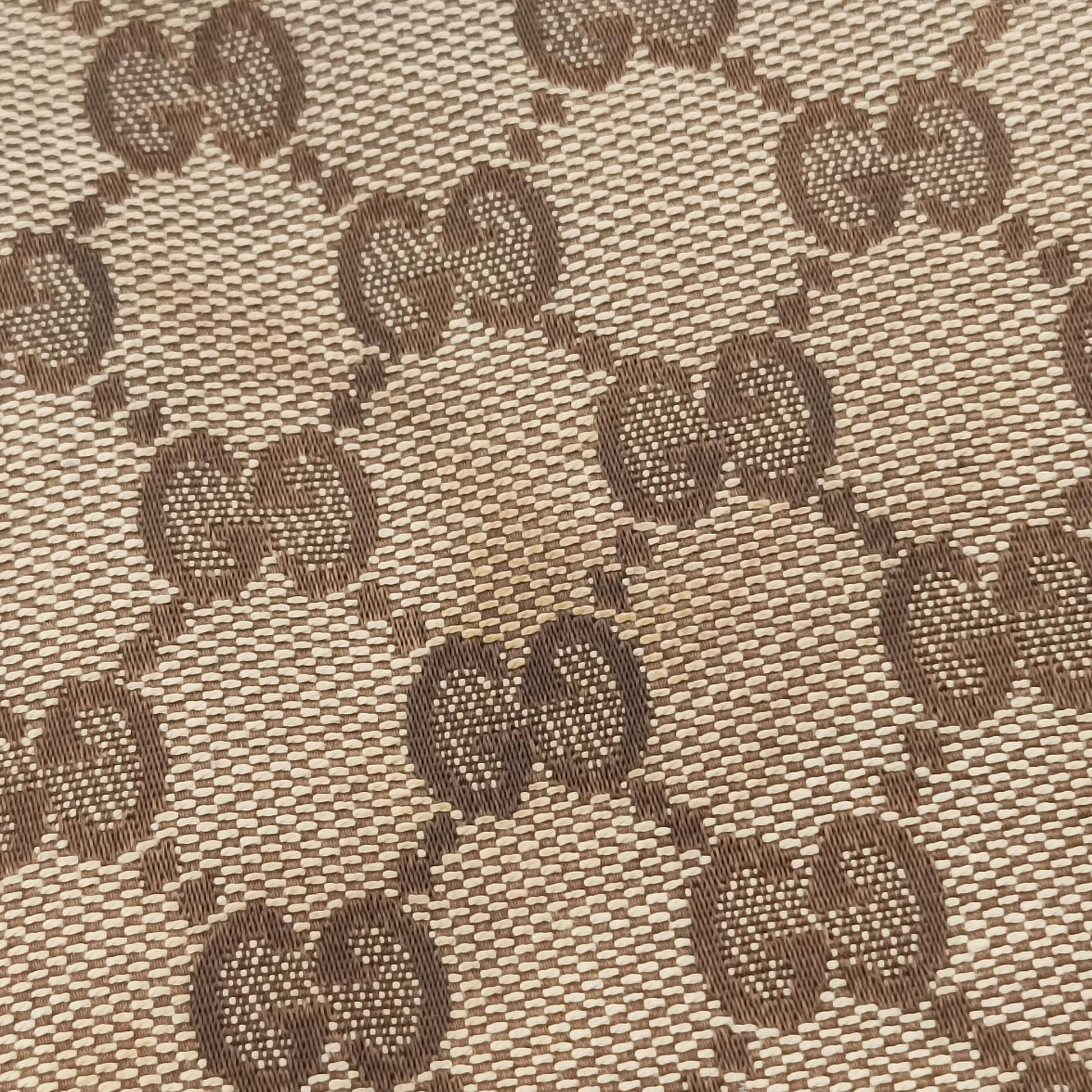 Guccissima Beige x Brown Canvas×Leather 282297 G012747145グッチシマ ベージュ×ブラウン キャンバス×レザー 282297 G012747145