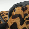 Leopard Print beige×Multicolour ponyhair×leather 7 1ヒョウ柄 ベージュ×マルチカラー ハラコ×レザー 7 1