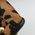 Leopard Print beige×Multicolour ponyhair×leather 7 1ヒョウ柄 ベージュ×マルチカラー ハラコ×レザー 7 1