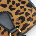 Leopard Print beige×Multicolour ponyhair×leather 7 1ヒョウ柄 ベージュ×マルチカラー ハラコ×レザー 7 1