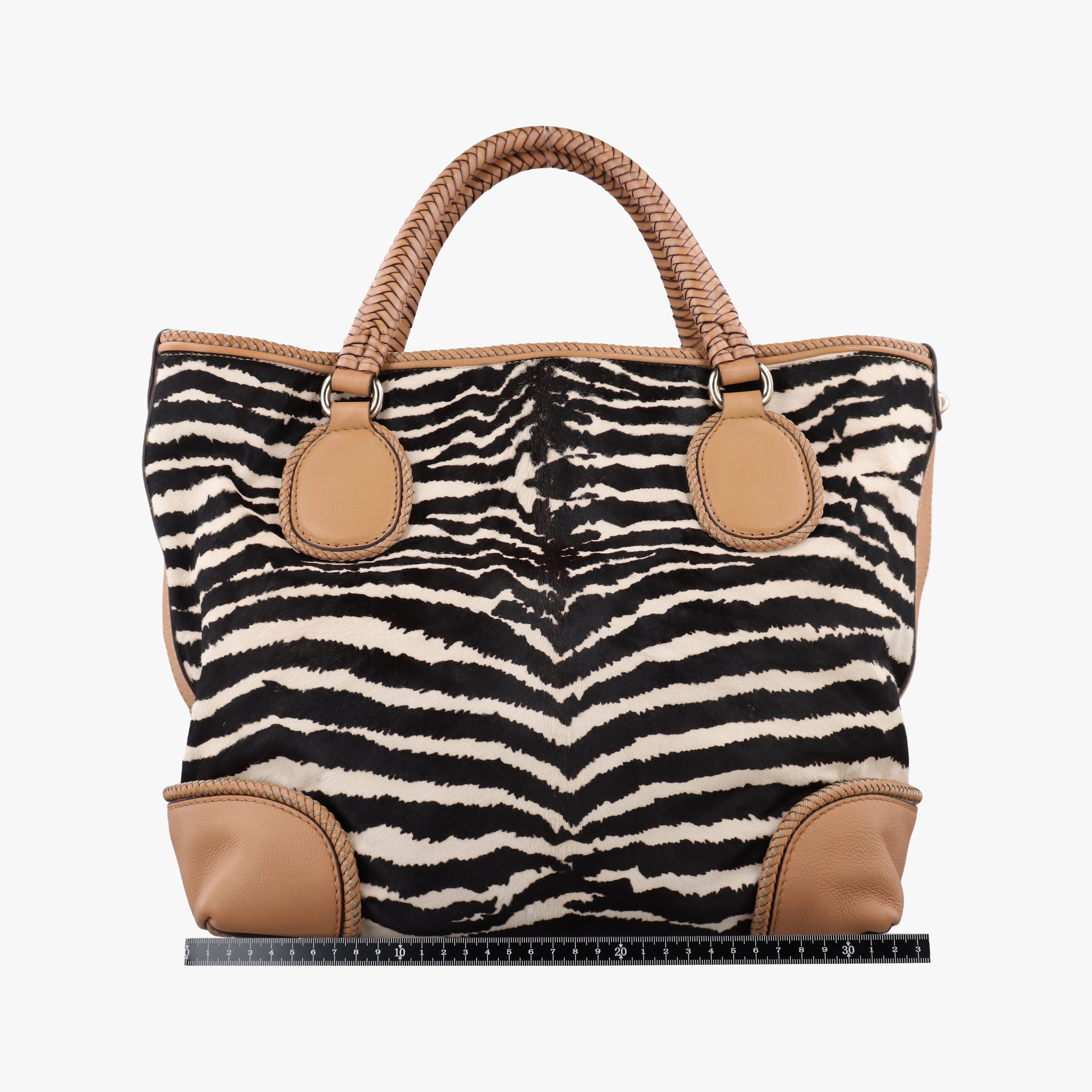 Zebra Printed Marrakech Black×White×Beige ponyhair×leather 257023 I010325295ゼブラプリントマラケシュ ブラック×ホワイト×ベージュ ハラコ×レザー 257023 I010325295
