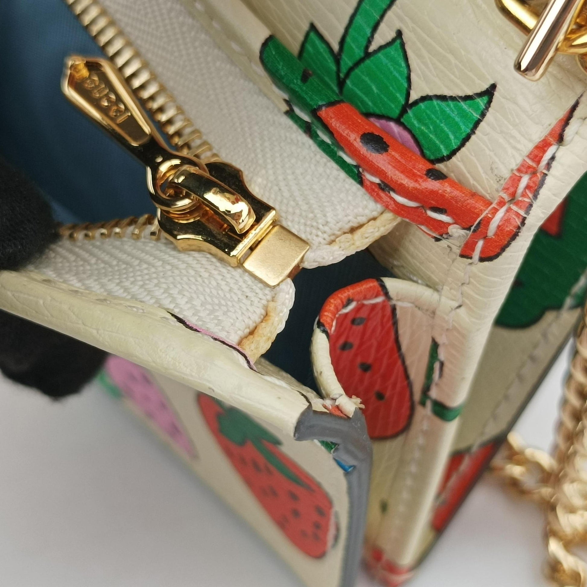 Zumi mini Beige x multi Leather 570660 ズミ ミニ ベージュ×マルチ レザー 570660 