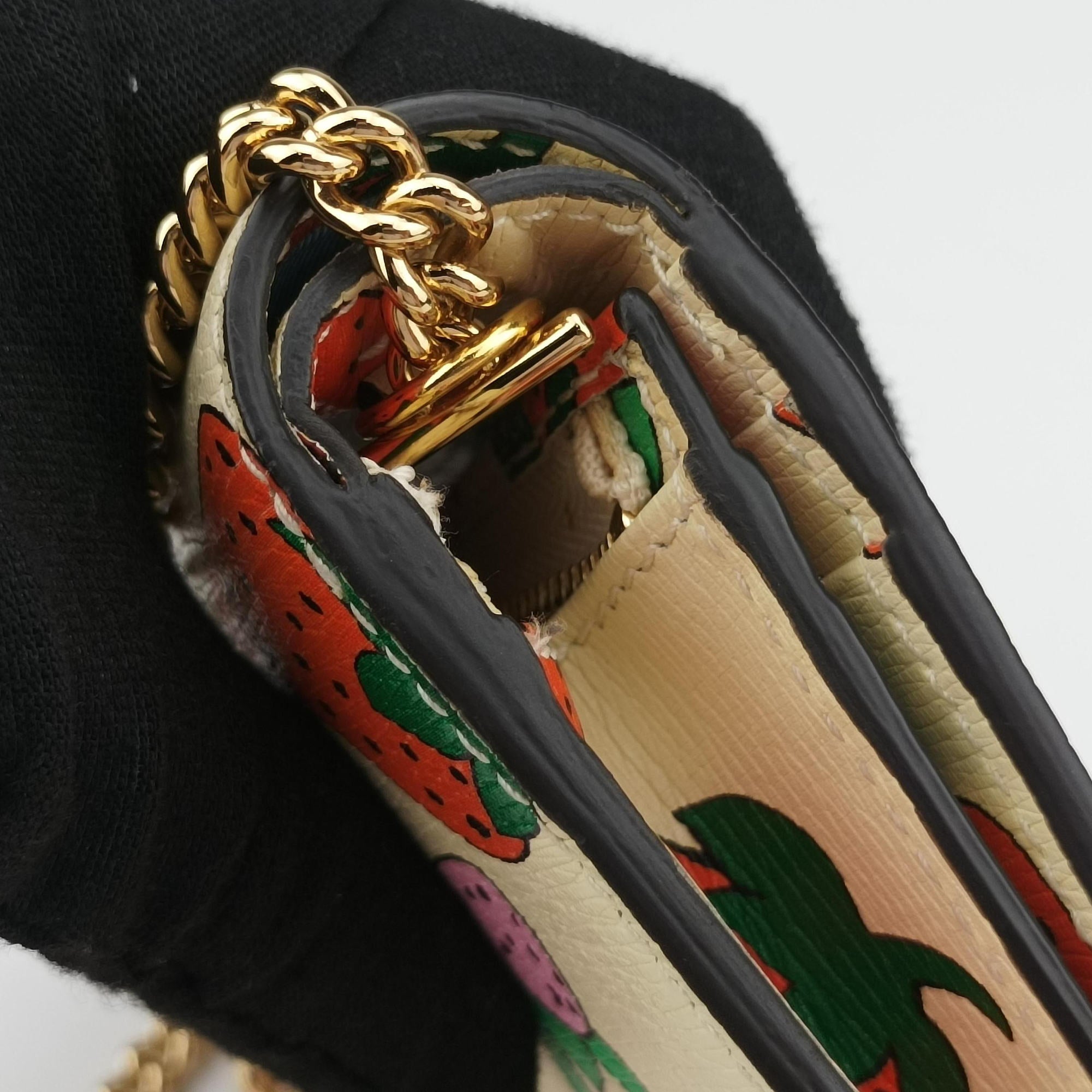 Zumi mini Beige x multi Leather 570660 ズミ ミニ ベージュ×マルチ レザー 570660 