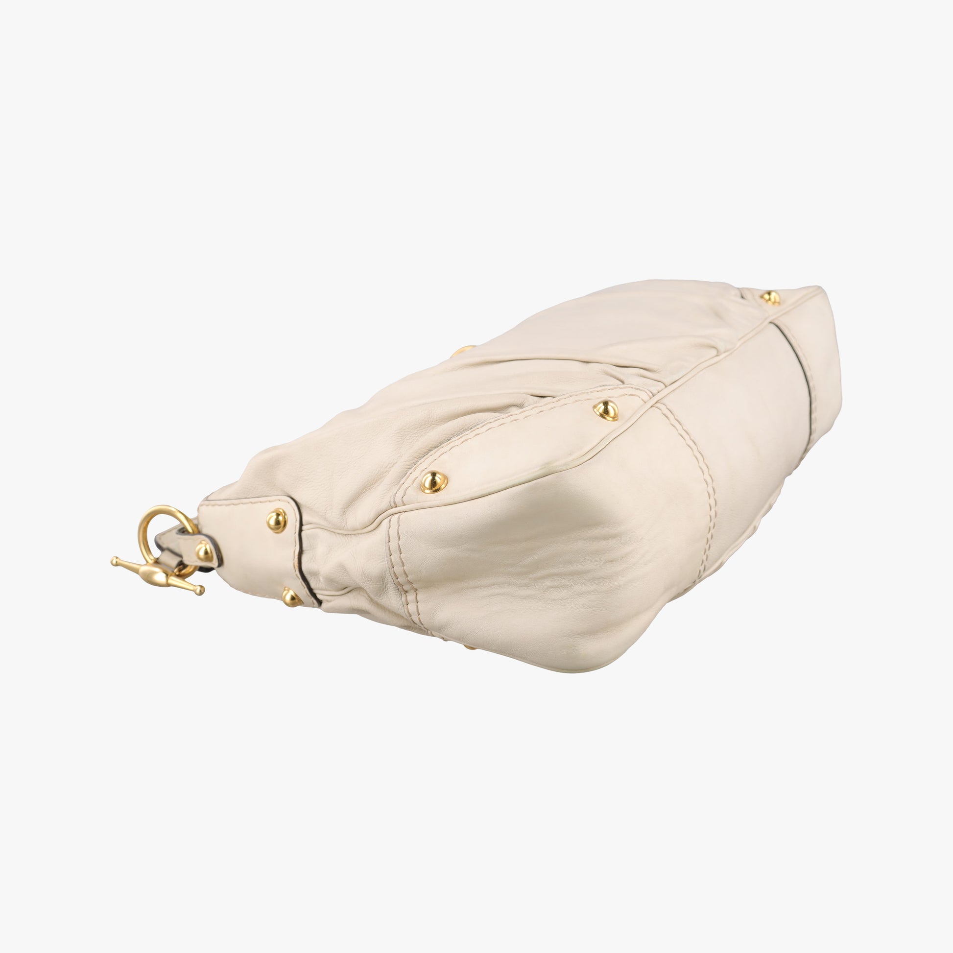 Jockey Hobo White Leather 211966 G4642189ジョッキー ホーボー ホワイト レザー 211966 G4642189