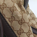 Sherry Line Brown×Beige×Red×Green canvas×leather 247205 Lot number unknownシェリーライン ブラウン×ベージュ×レッド×グリーン キャンバス×レザー 247205 製番不明
