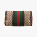 Sherry Line Brown×Beige×Red×Green canvas×leather 247205 Lot number unknownシェリーライン ブラウン×ベージュ×レッド×グリーン キャンバス×レザー 247205 製番不明