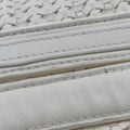 Soft Lady Dior Canage INTRECCIATO Tote White lambskin 01-RU-0048ソフト レディディオール カナージュ イントレチャート トート ホワイト ラムスキン 01-RU-0048
