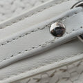 Soft Lady Dior Canage INTRECCIATO Tote White lambskin 01-RU-0048ソフト レディディオール カナージュ イントレチャート トート ホワイト ラムスキン 01-RU-0048