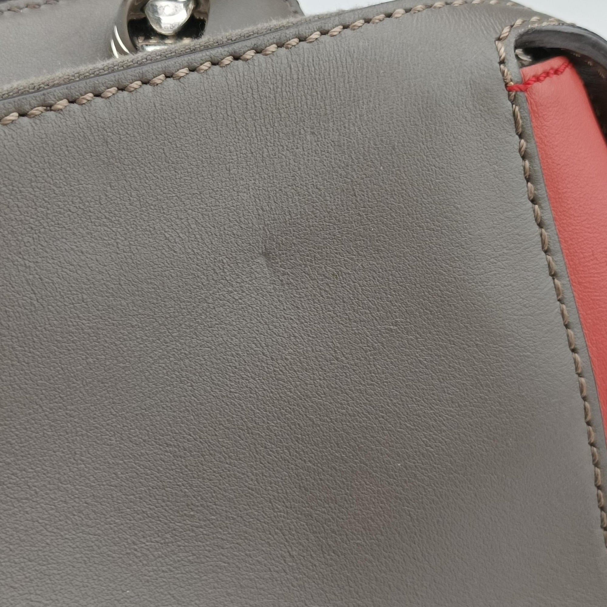Dotcom Gray × Orange Leather 8BN298 8BN298-9YN-179-3262ドットコム グレー × オレンジ レザー 8BN298 8BN298-9YN-179-3262