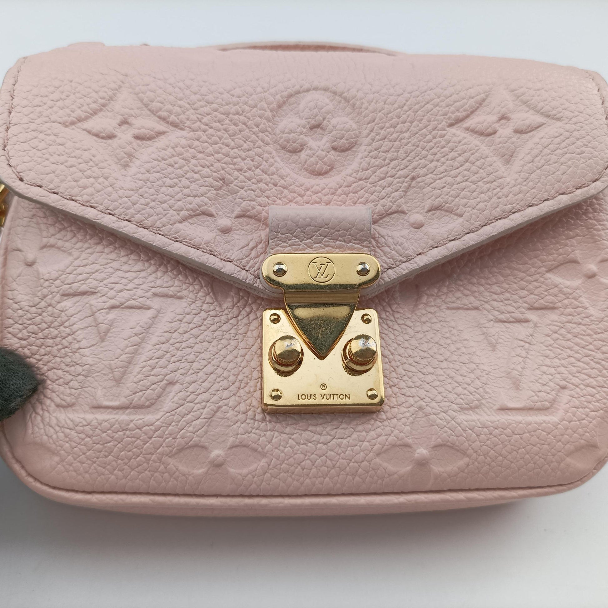 Micro Metis Pouch Chain Monogram Rose Pomelo Monogram Empreinte M81389 IC Chipマイクロメティスポーチチェーンモノグラム ローズポメロ モノグラム アンプラント M81389 ICチップ