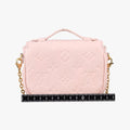 Micro Metis Pouch Chain Monogram Rose Pomelo Monogram Empreinte M81389 IC Chipマイクロメティスポーチチェーンモノグラム ローズポメロ モノグラム アンプラント M81389 ICチップ