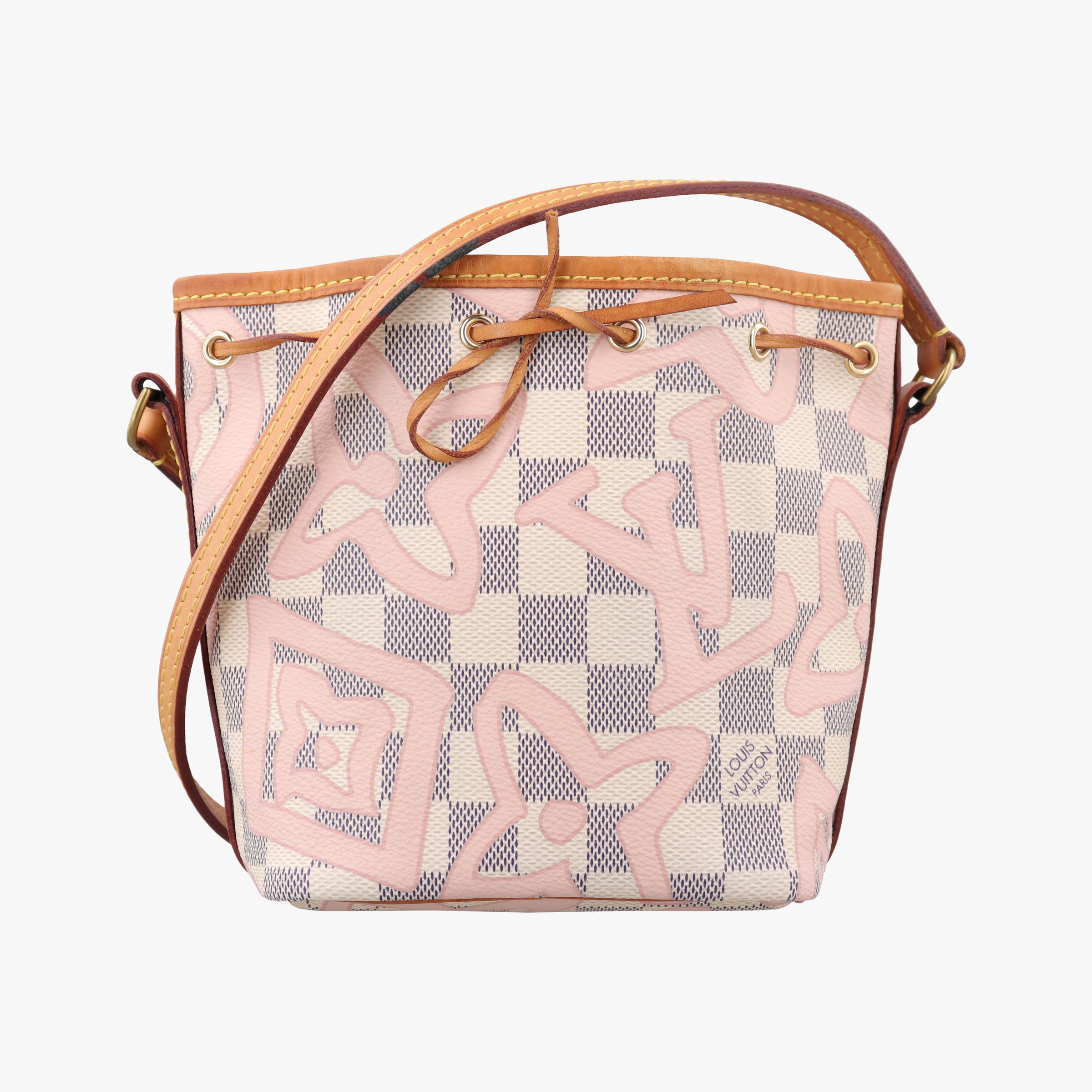 Tahitienne Nano Noe AZUR Damier Canvas N60052 AR0187タヒチアン ナノ ノエ アズール ダミエキャンバス N60052 AR0187