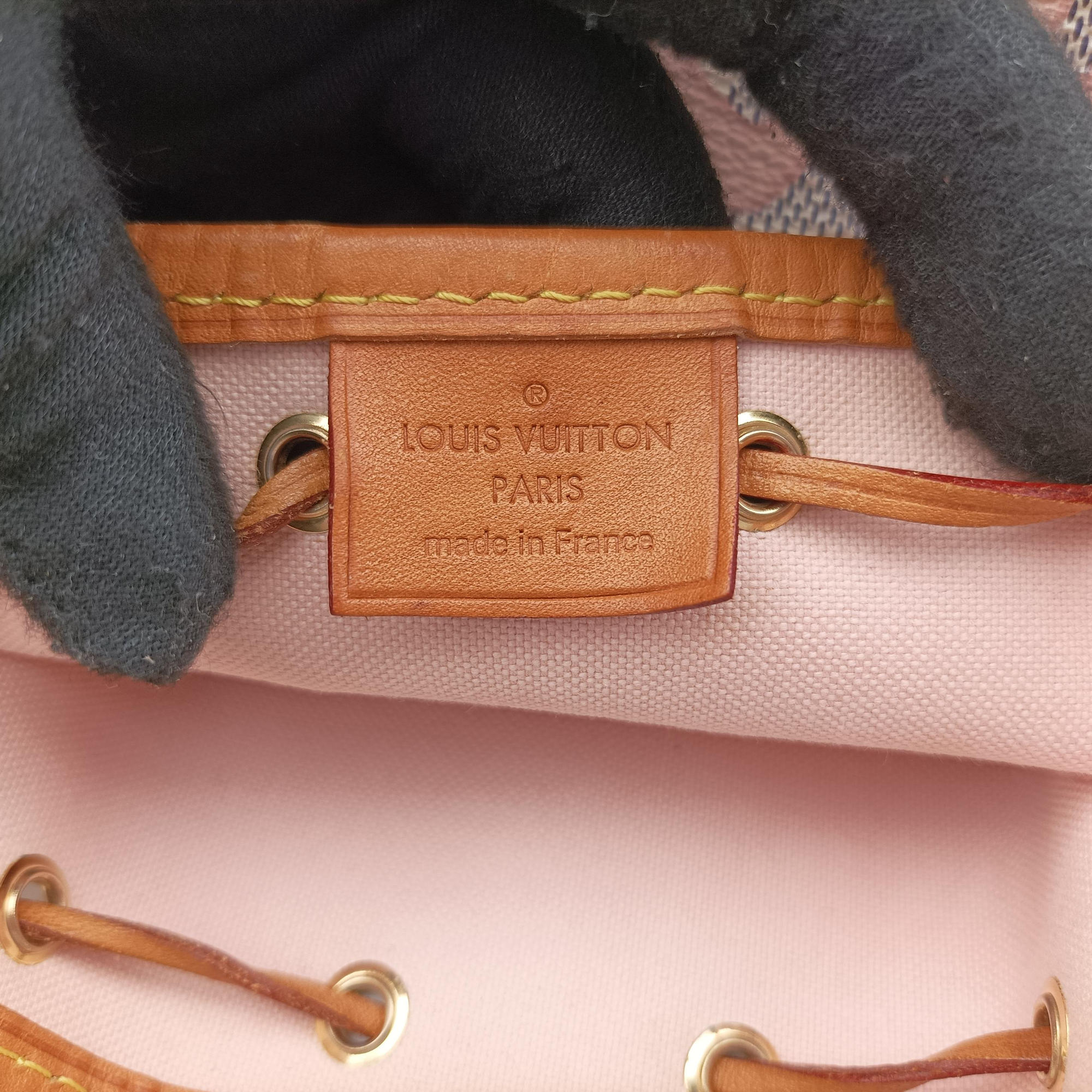Tahitienne Nano Noe AZUR Damier Canvas N60052 AR0187タヒチアン ナノ ノエ アズール ダミエキャンバス N60052 AR0187