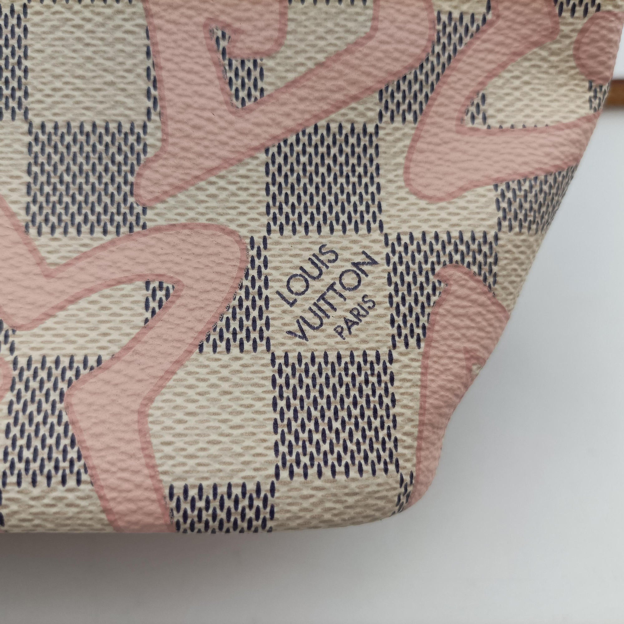 Tahitienne Nano Noe AZUR Damier Canvas N60052 AR0187タヒチアン ナノ ノエ アズール ダミエキャンバス N60052 AR0187
