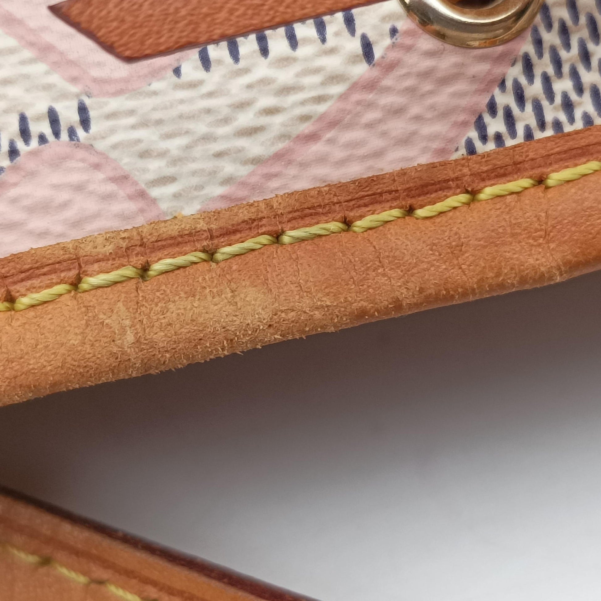 Tahitienne Nano Noe AZUR Damier Canvas N60052 AR0187タヒチアン ナノ ノエ アズール ダミエキャンバス N60052 AR0187