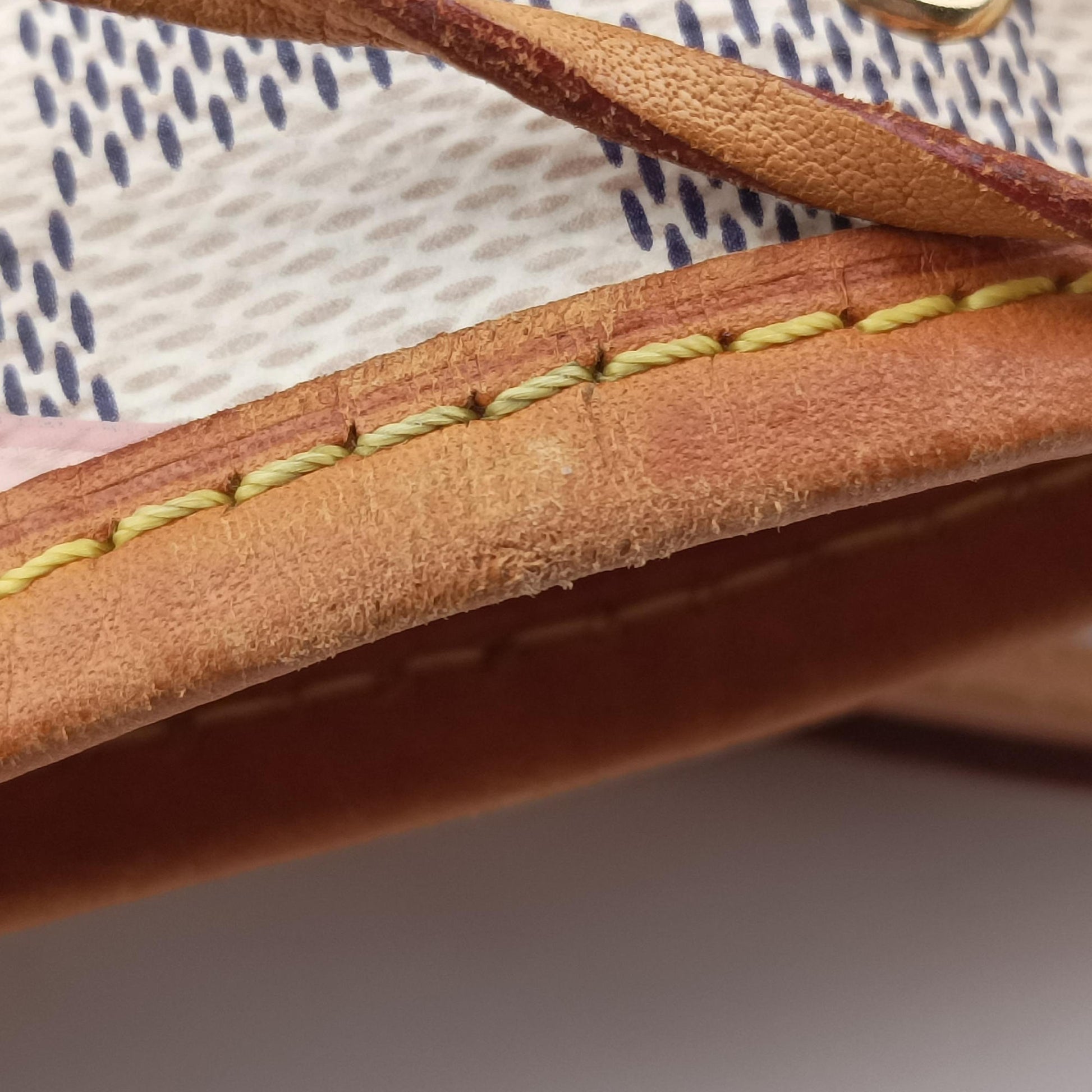 Tahitienne Nano Noe AZUR Damier Canvas N60052 AR0187タヒチアン ナノ ノエ アズール ダミエキャンバス N60052 AR0187