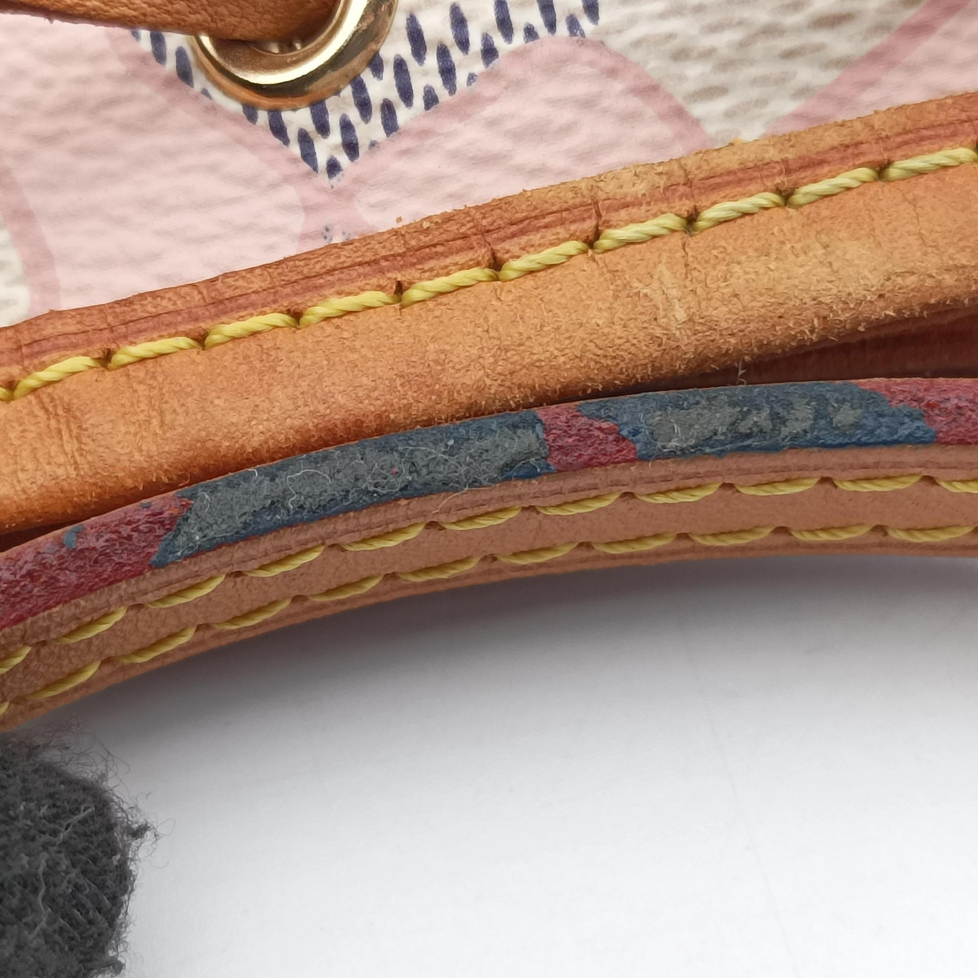 Tahitienne Nano Noe AZUR Damier Canvas N60052 AR0187タヒチアン ナノ ノエ アズール ダミエキャンバス N60052 AR0187