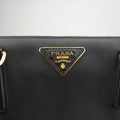 Galleria Black SAFFIANO Leather BN2274 247ガレリア ブラック サフィアーノレザー BN2274 247