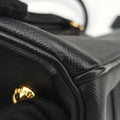 Galleria Black SAFFIANO Leather BN2274 247ガレリア ブラック サフィアーノレザー BN2274 247