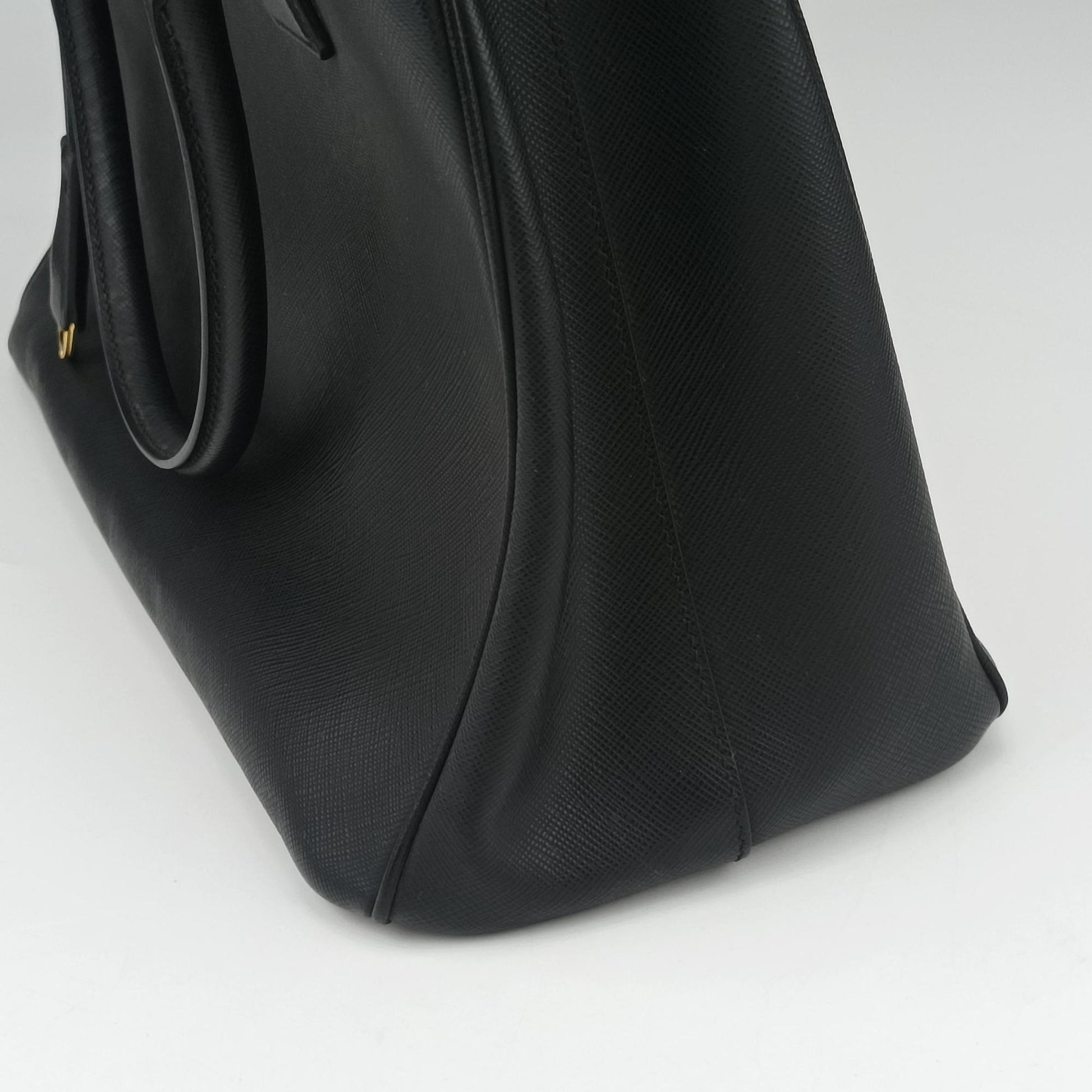 Galleria Black SAFFIANO Leather BN2274 247ガレリア ブラック サフィアーノレザー BN2274 247