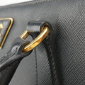 Galleria Black SAFFIANO Leather BN2274 247ガレリア ブラック サフィアーノレザー BN2274 247
