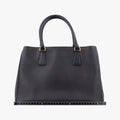 Galleria Black SAFFIANO Leather BN2274 247ガレリア ブラック サフィアーノレザー BN2274 247