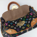 Pre-owned Louis Vuitton RITA Noir Monogram Multicolor M40126 handbag | stylenewstar