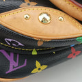 Pre-owned Louis Vuitton RITA Noir Monogram Multicolor M40126 handbag | stylenewstar