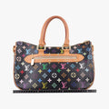 Pre-owned Louis Vuitton RITA Noir Monogram Multicolor M40126 handbag | stylenewstar