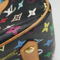 Pre-owned Louis Vuitton RITA Noir Monogram Multicolor M40126 handbag | stylenewstar