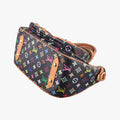 Pre-owned Louis Vuitton RITA Noir Monogram Multicolor M40126 handbag | stylenewstar