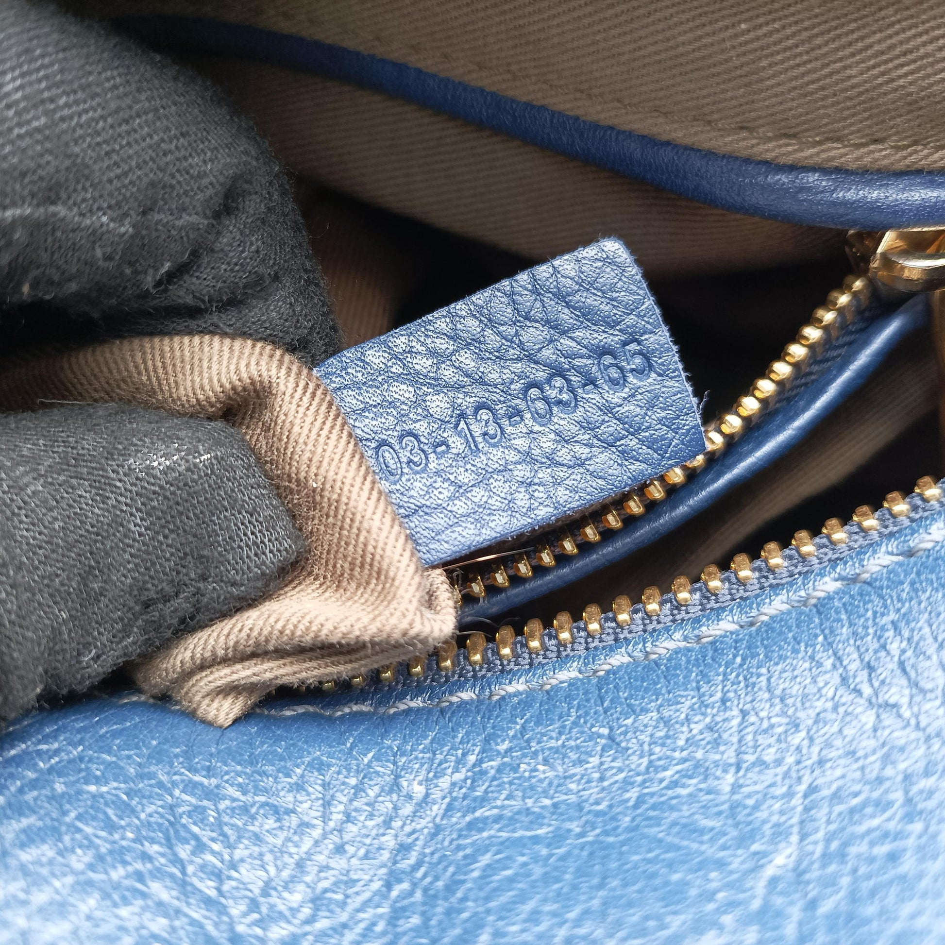 Mercy Blue Leather 03-13-63-65マーシー ブルー レザー 03-13-63-65