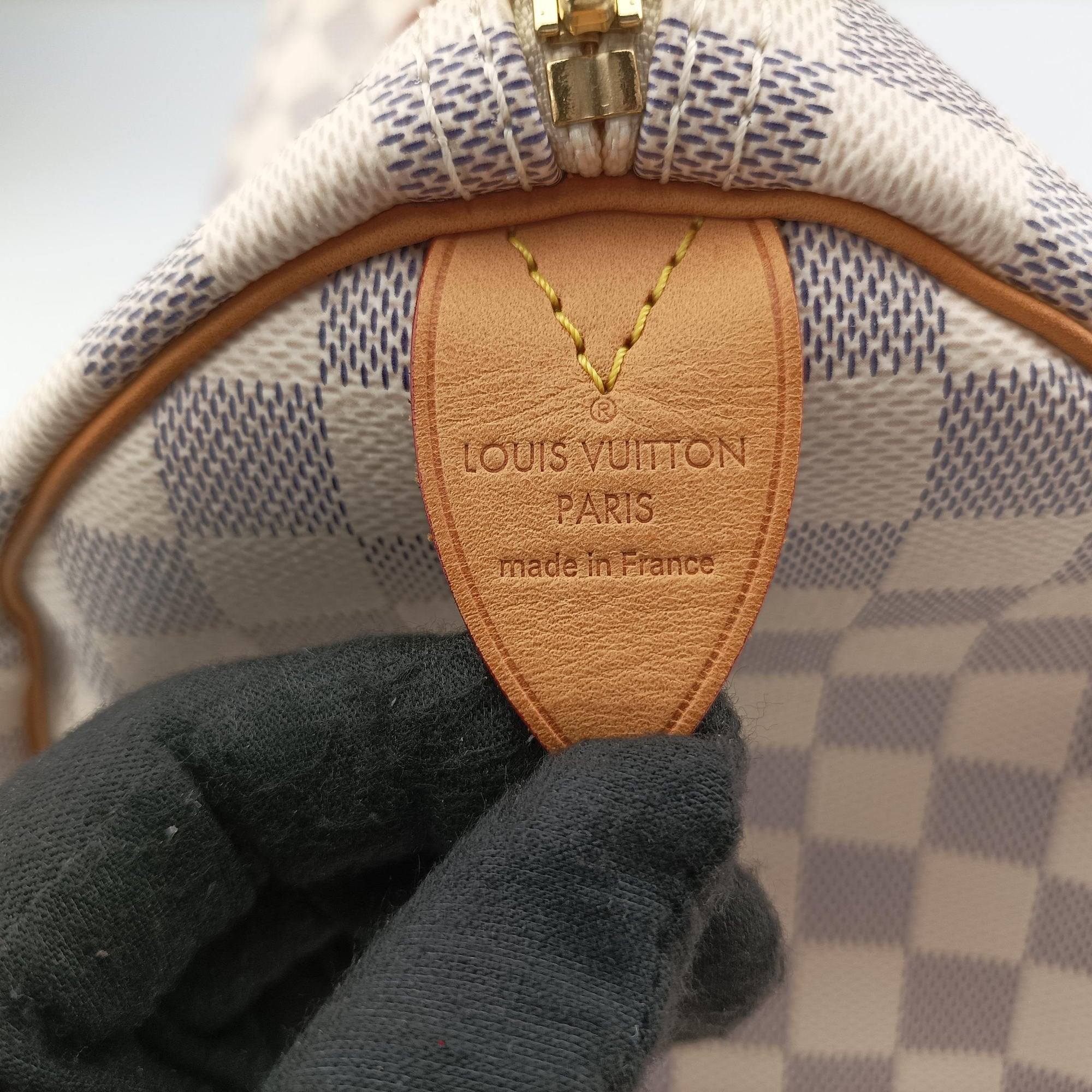 Speedy 35 Azur Damier Canvas N41535 DU3058スピーディ35 アズール ダミエキャンバス N41535 DU3058