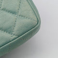Mini Matelasse Pearl Coin Purse Green lambskin AP2119 31254080ミニマトラッセ パール コインパース グリーン ラムスキン AP2119 31254080