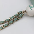Mini Matelasse Pearl Coin Purse Green lambskin AP2119 31254080ミニマトラッセ パール コインパース グリーン ラムスキン AP2119 31254080