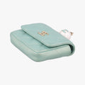 Mini Matelasse Pearl Coin Purse Green lambskin AP2119 31254080ミニマトラッセ パール コインパース グリーン ラムスキン AP2119 31254080