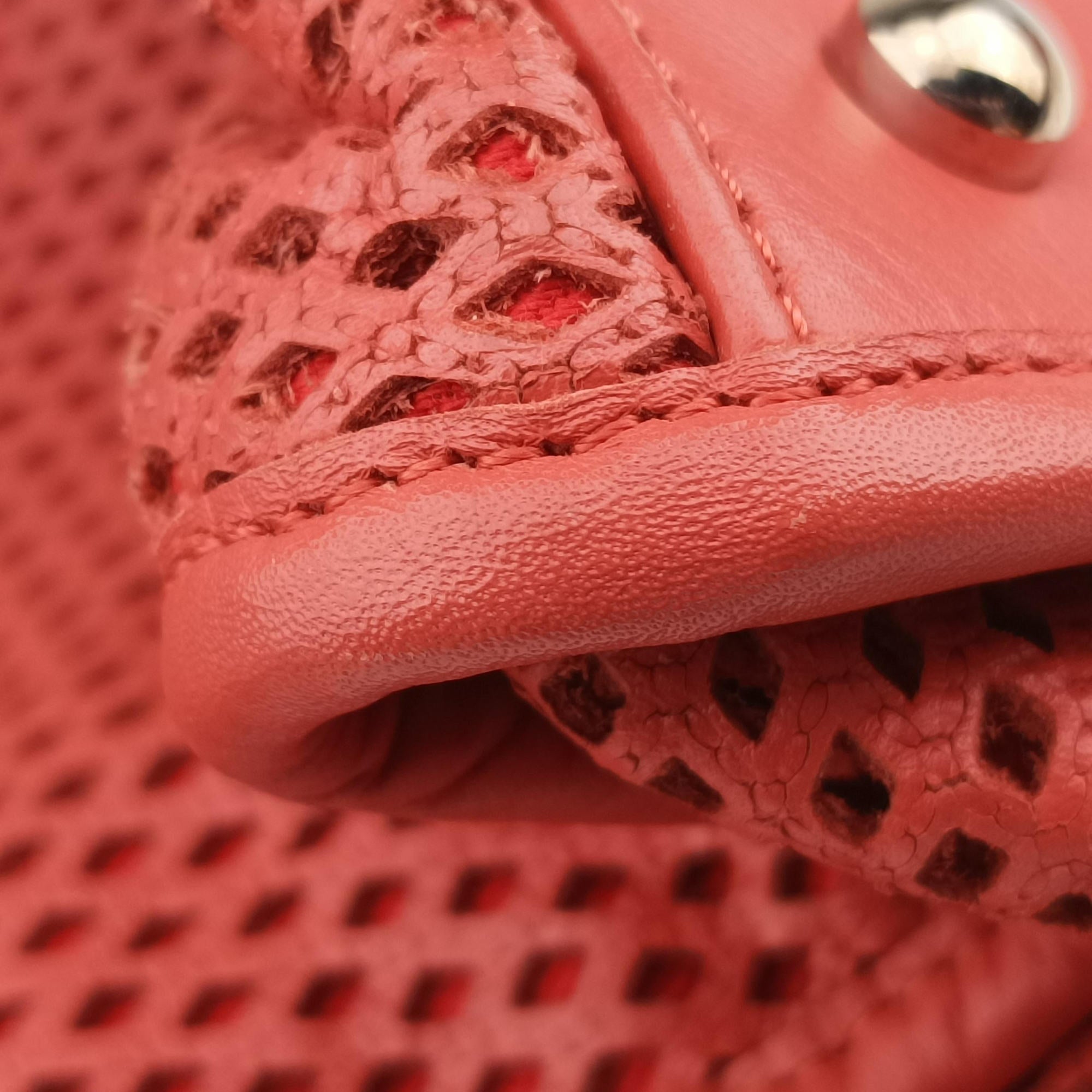 Up in the Air Perforated French Riviera Orange lambskin A67654 17425815アップ ザ エア フレンチリビエラ オレンジ ラムスキン A67654 17425815