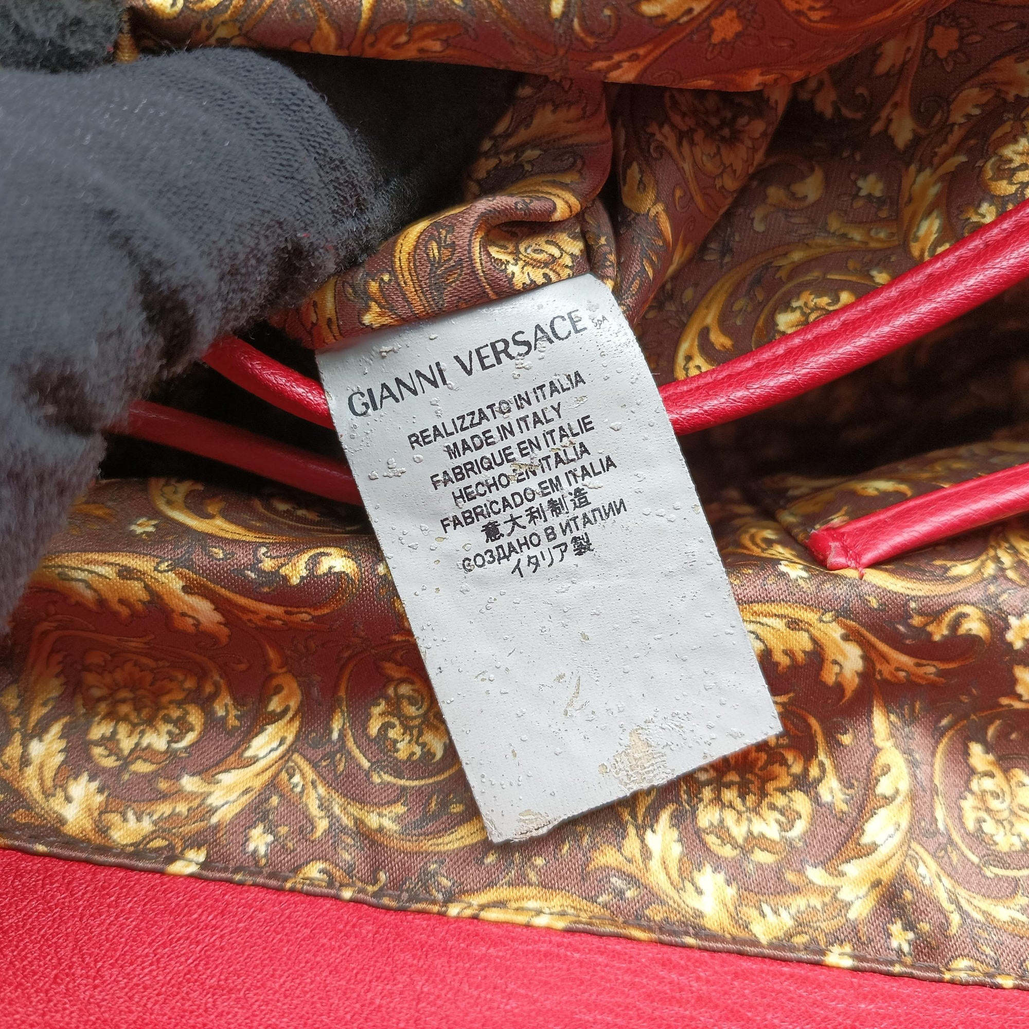 Medusa Red Leather メデューサ レッド レザー 