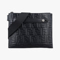 Zucca Print Black Leather 7VA437 7VA437 A4K5 189.0189ズッカ柄 ブラック レザー 7VA437 7VA437 A4K5 189.0189