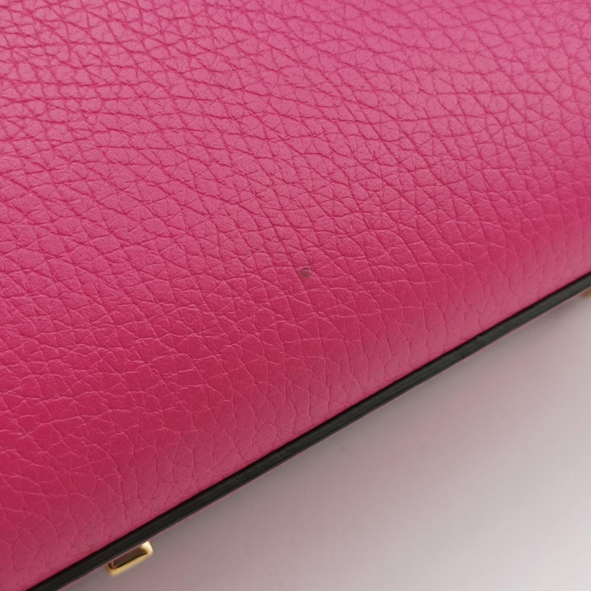 Legenne PM Rose leather B1067レジェンヌ PM ローズ レッド レザー B1067