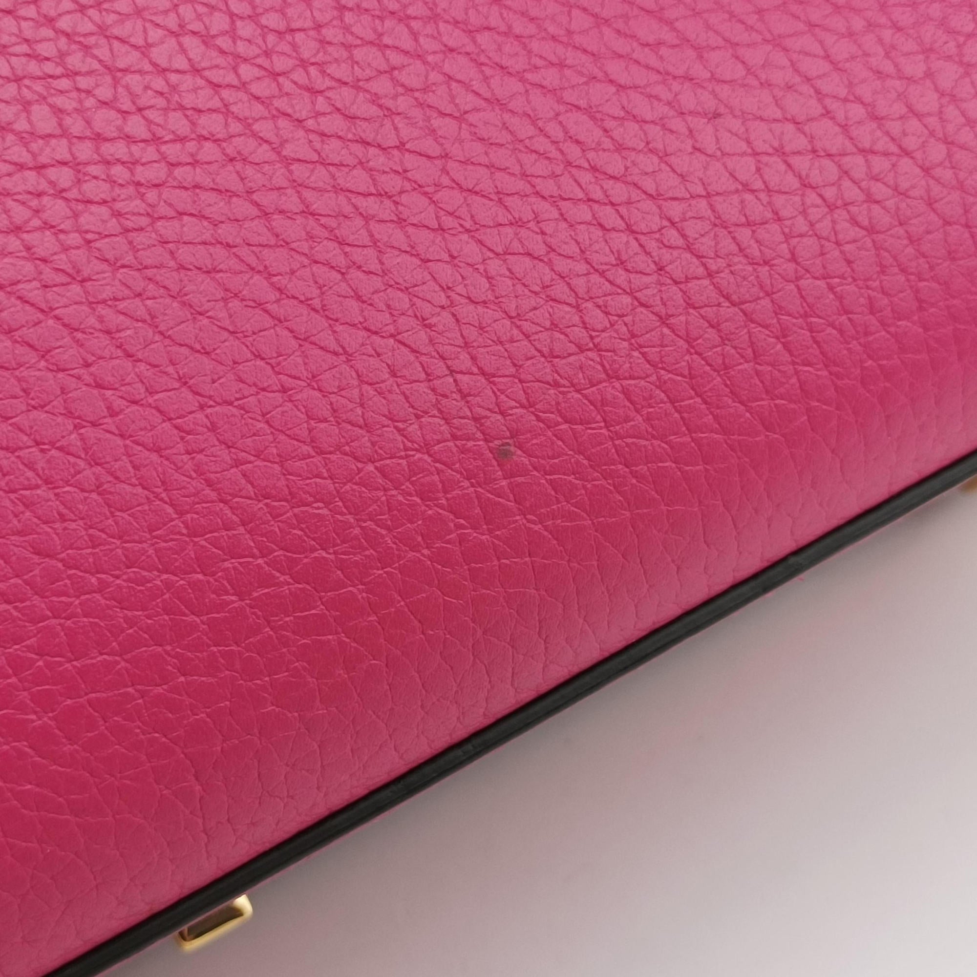 Legenne PM Rose leather B1067レジェンヌ PM ローズ レッド レザー B1067