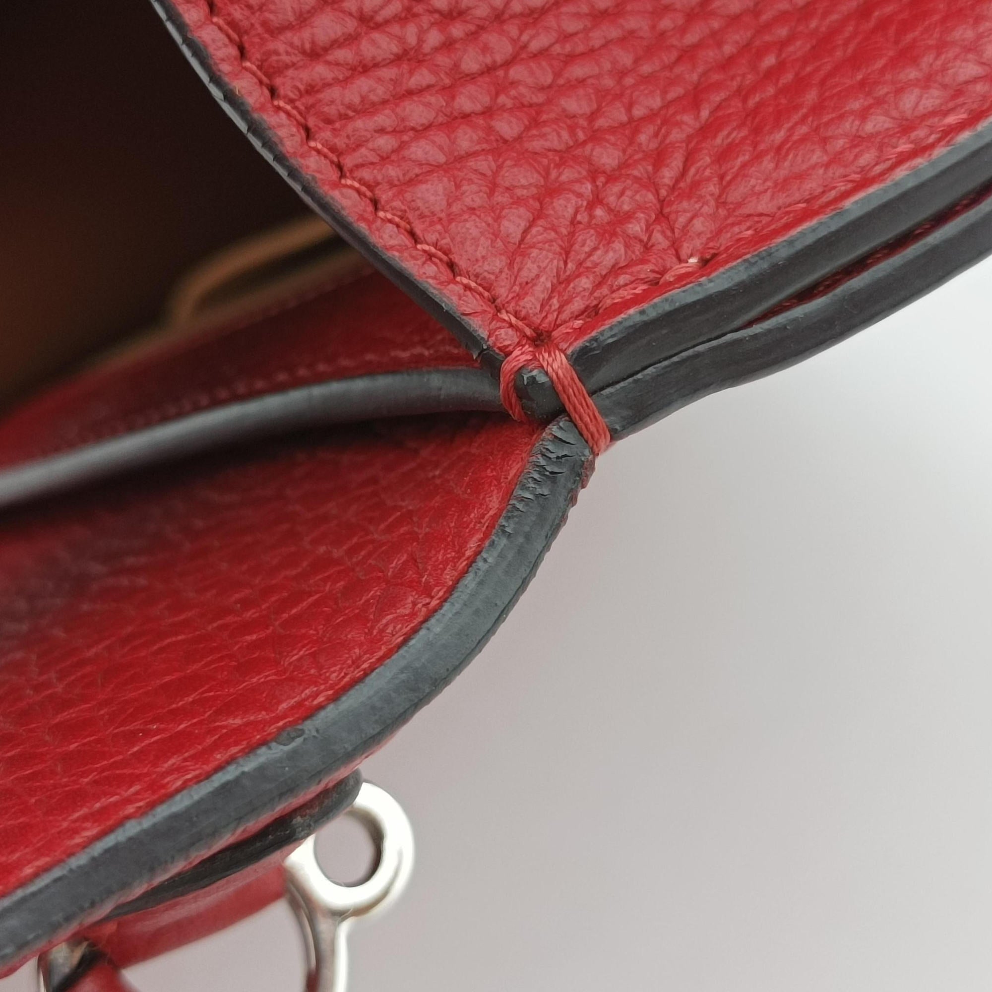 Legenne PM Red leather B1117レジェンヌ PM レッド レザー B1117