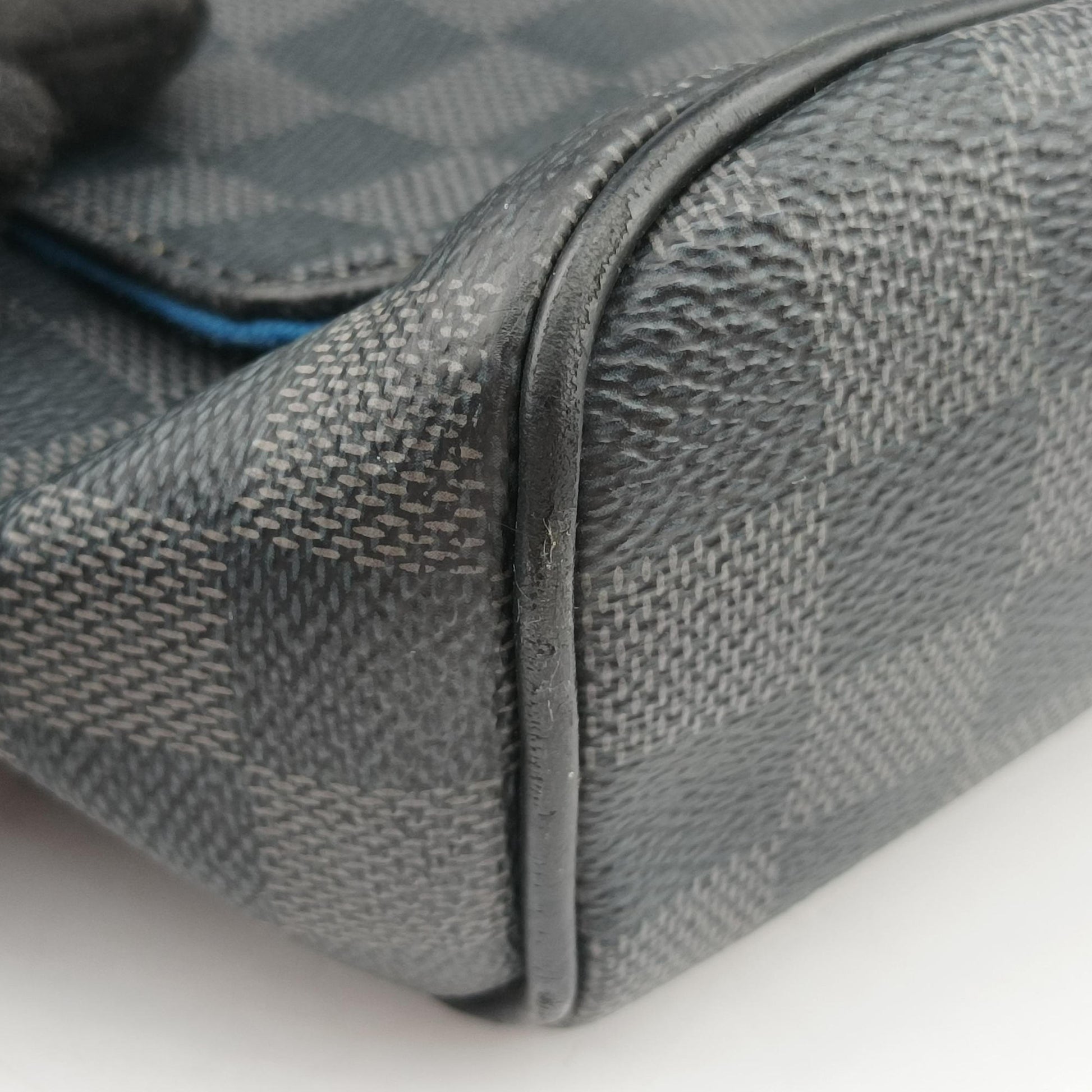 District PM Blue×Black Damier Graphite N42420 CA1138ディストリクトPM ブルー×ブラック ダミエ グラフィット N42420 CA1138