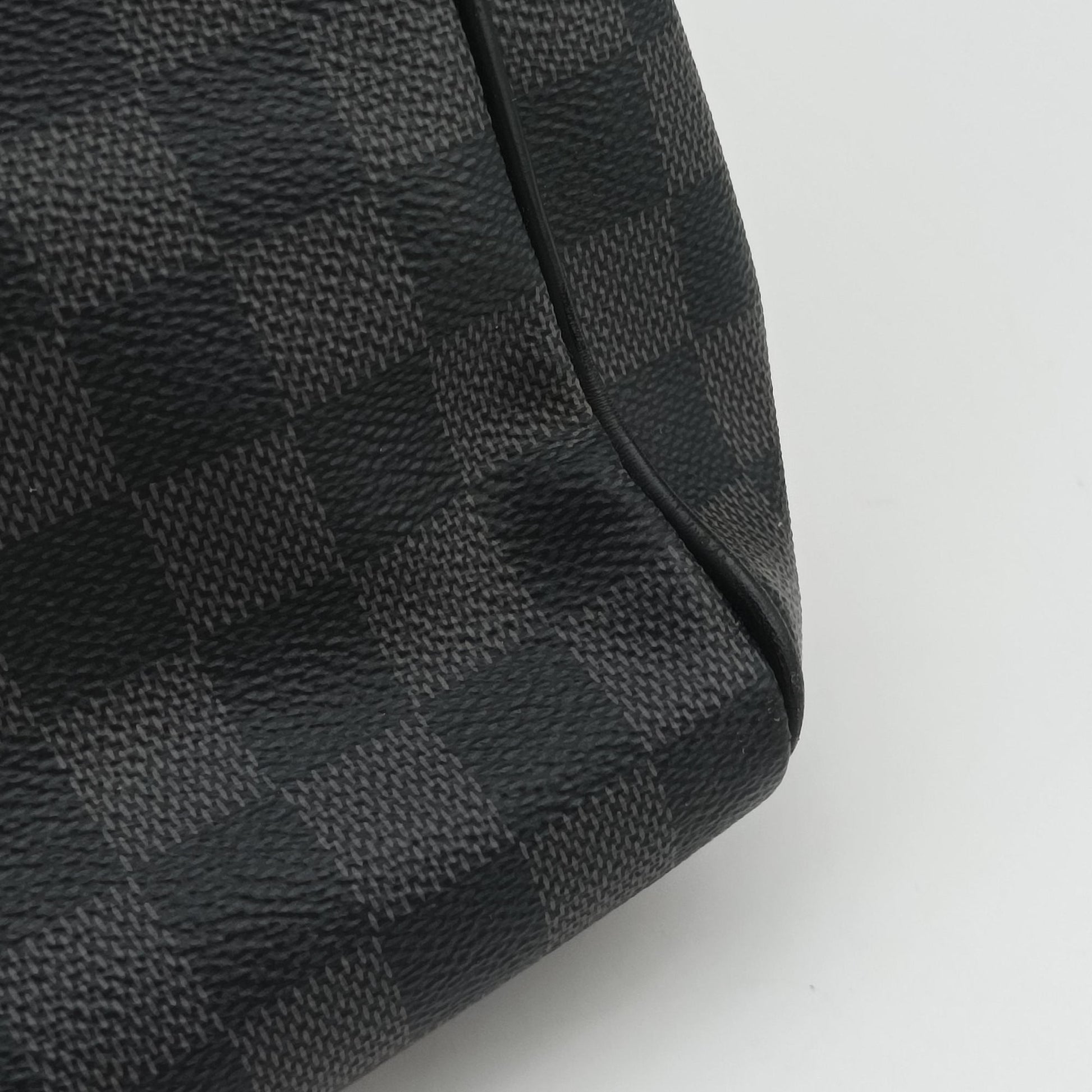 District PM Blue×Black Damier Graphite N42420 CA1138ディストリクトPM ブルー×ブラック ダミエ グラフィット N42420 CA1138
