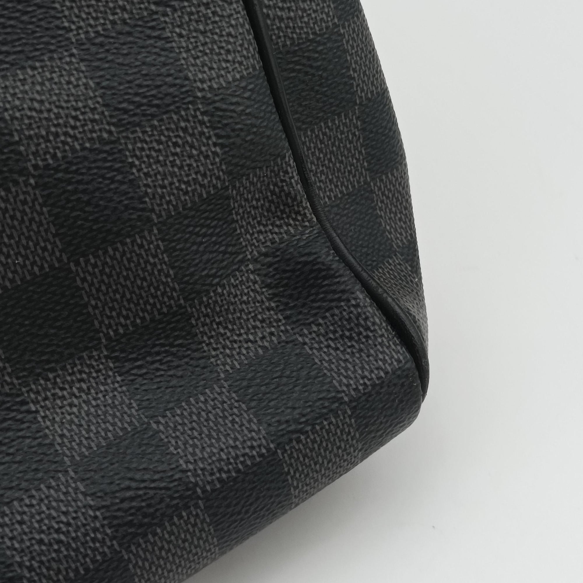 District PM Blue×Black Damier Graphite N42420 CA1138ディストリクトPM ブルー×ブラック ダミエ グラフィット N42420 CA1138