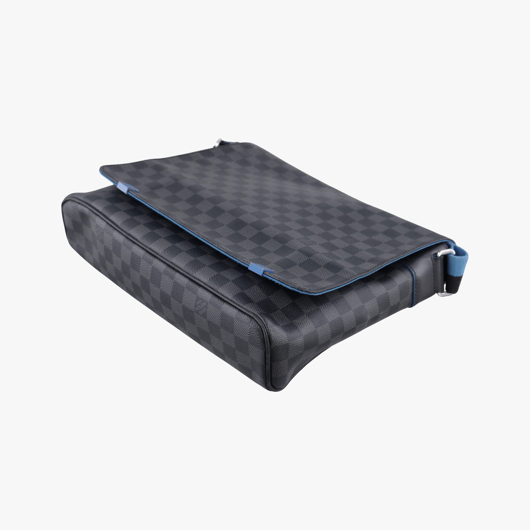 District PM Blue×Black Damier Graphite N42420 CA1138ディストリクトPM ブルー×ブラック ダミエ グラフィット N42420 CA1138